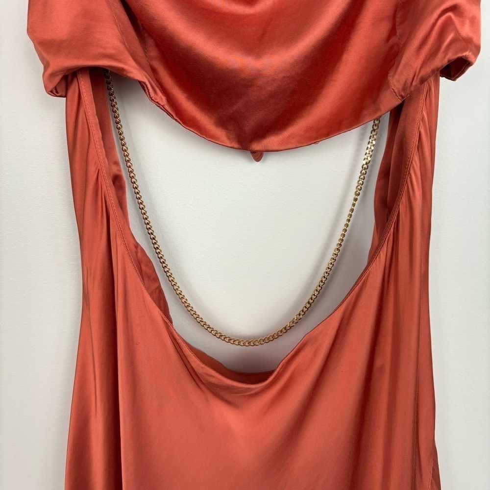FLAW LPA Adellum Maxi Dress in Copper Size L - Picture 4 of 14